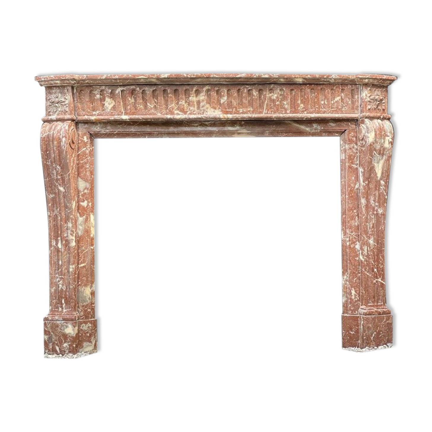 Fireplace in rancid marble around 188