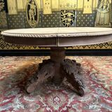 Napoléon III aero gummed oval table