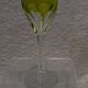 Baccarat Genova Double Chartreuse Green Crystal Liqueur Glass