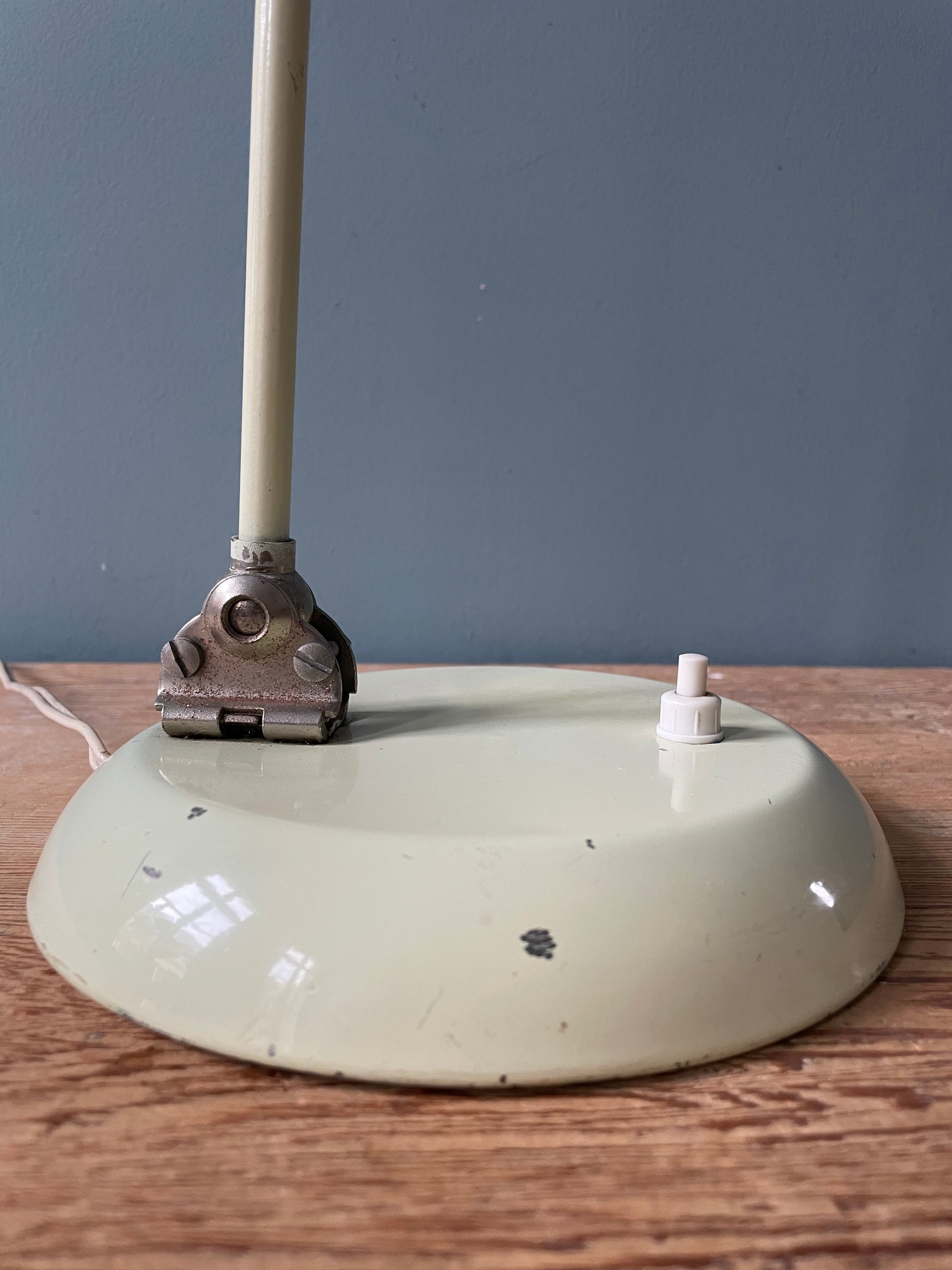 Lampe de bureau à rotules vintage, vers 1950