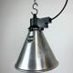Petite suspension industrielle française en aluminium, années 1960