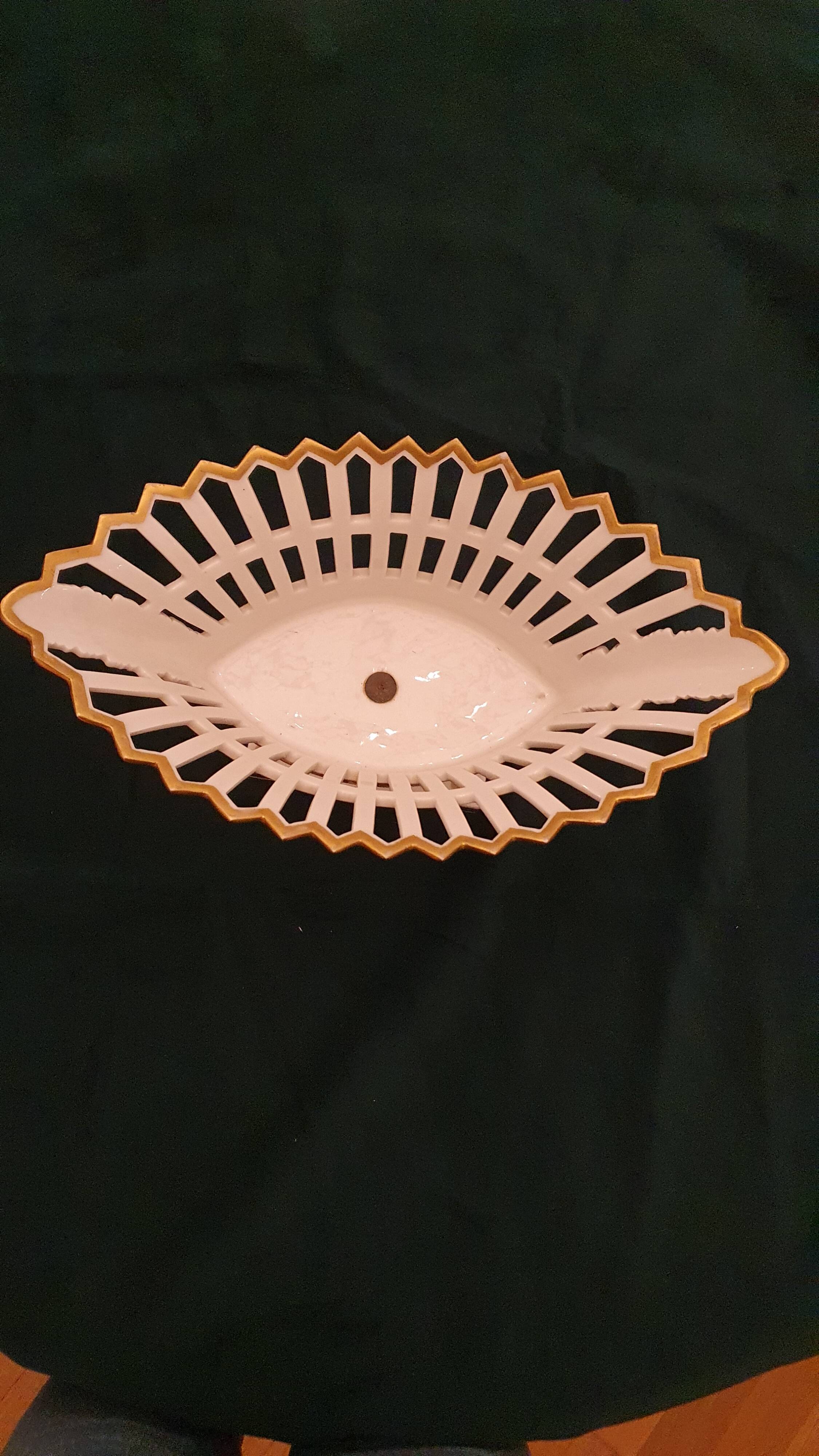 Large footed bowl in 19th century Empire style