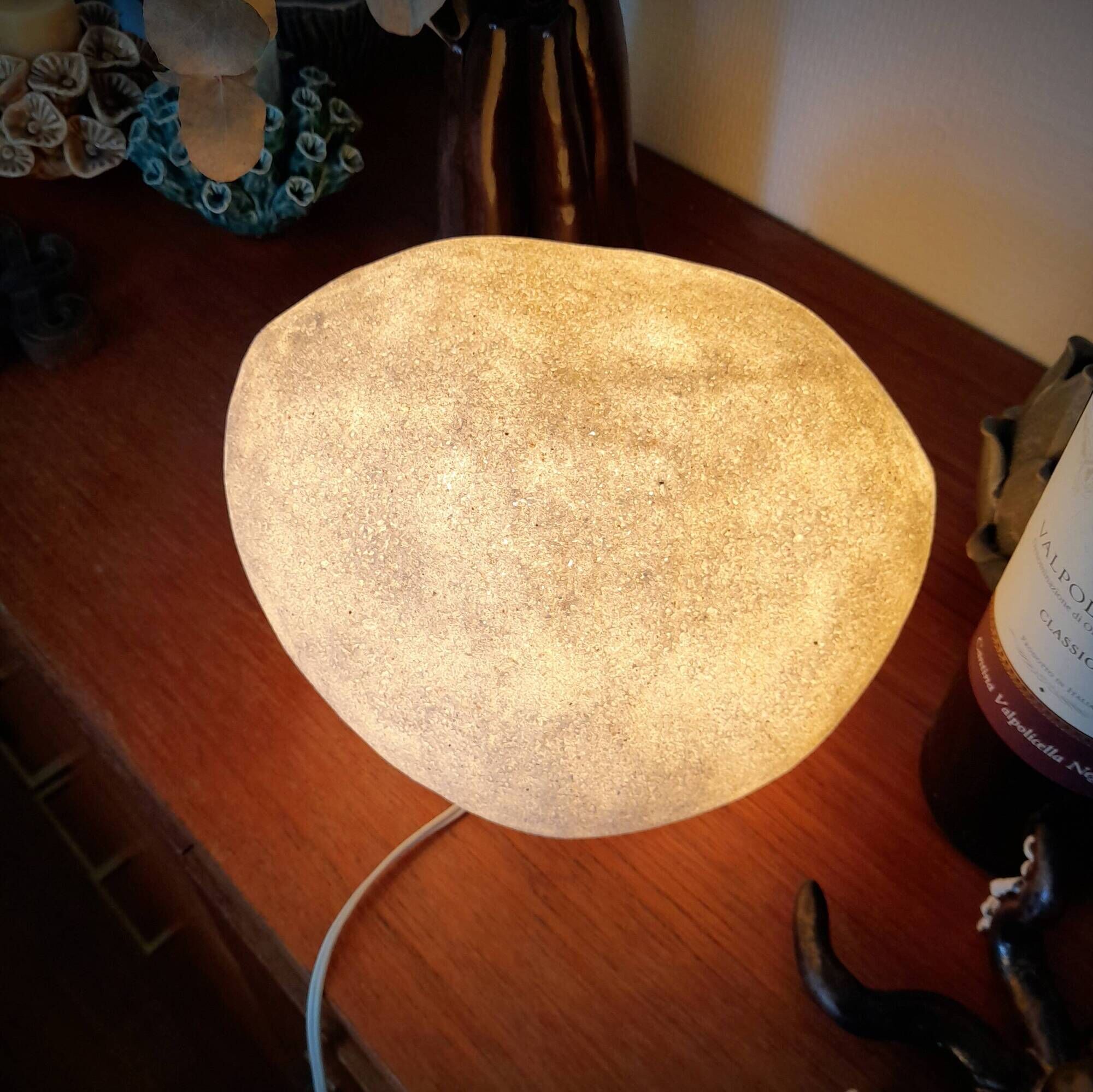 Moon Rock "Dora" lamp by André Cazenave for Atelier A. France, 1960s