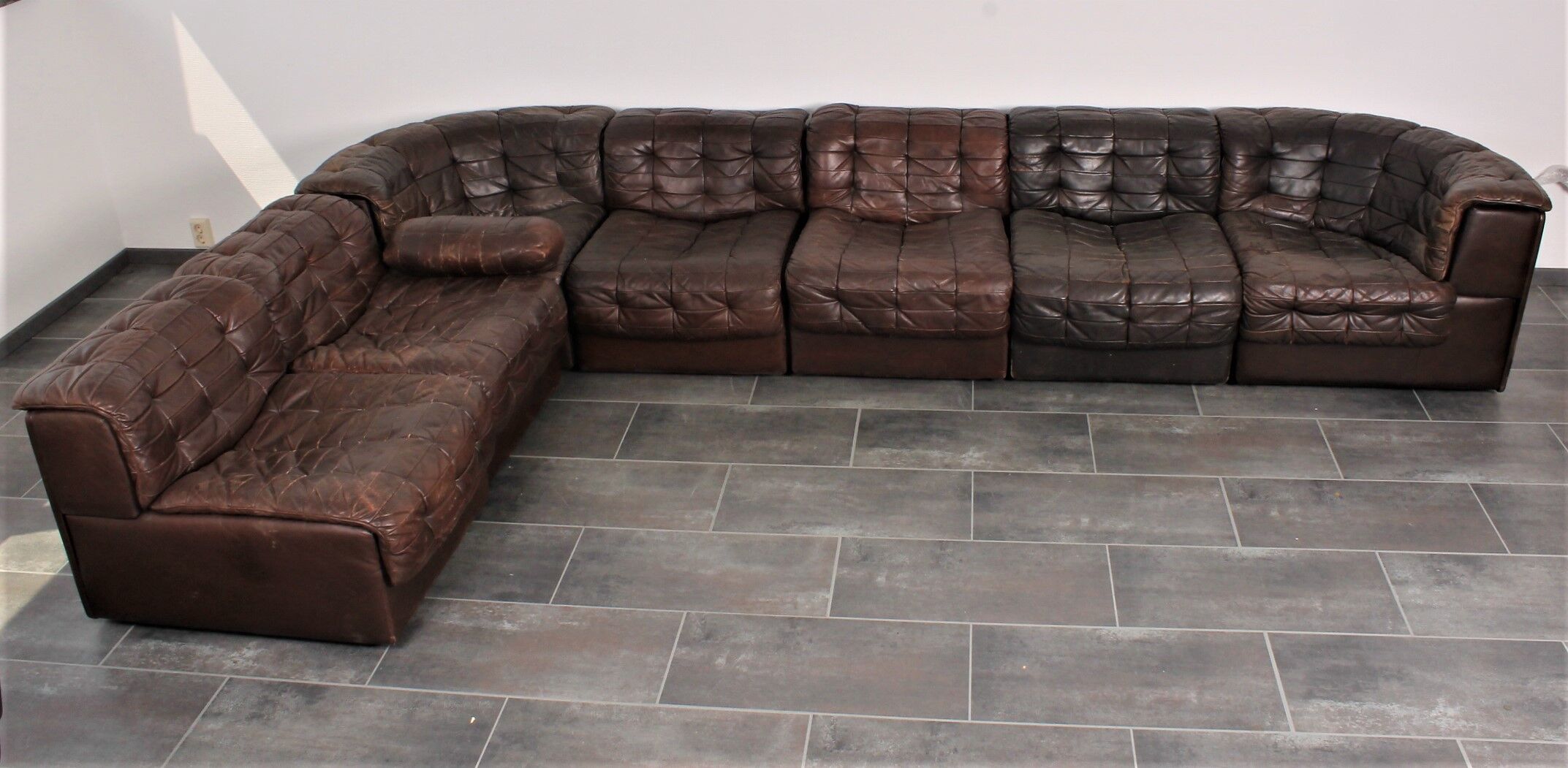 De Sede DS-11 seating corner 7 elements