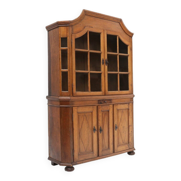 Vitrine en chêne du début du XVIIIe siècle, Allemagne