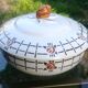 Soup/ vegetable of the faience factory Badonviller model Doc 40s/50s