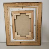 Oil on Canvas - Statue in a Park Signed Devaud