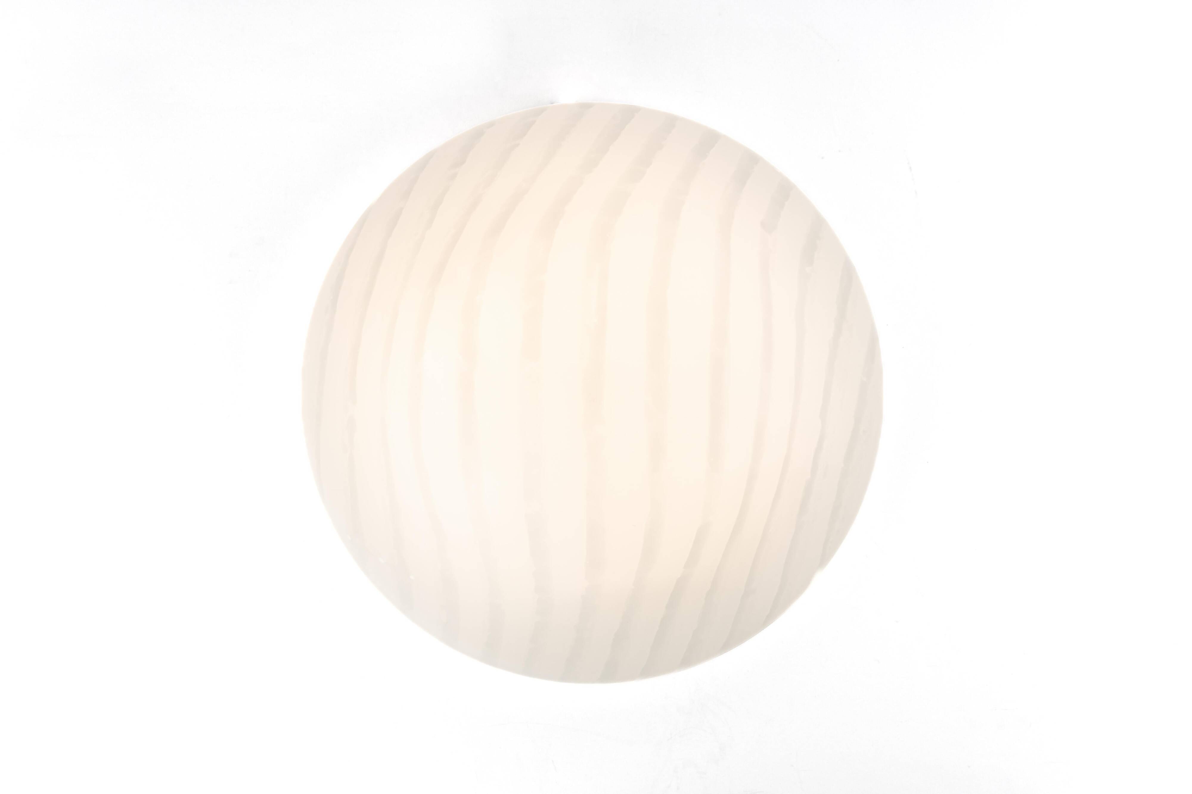 Wall Light in Glass by Peill & Putzler, Germany, 1970s