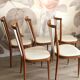 Set of 5 Baumann Palma model chairs, from the 60s/70s