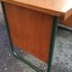 Vintage schoolmaster's desk mullca 1960