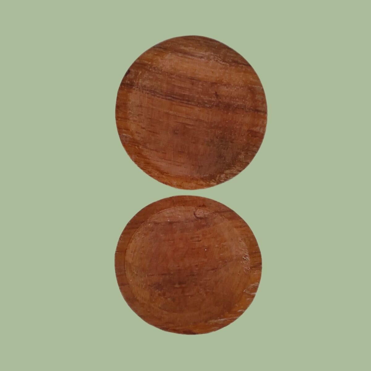 Exotic wooden tea set