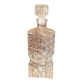 Glass whisky carafe