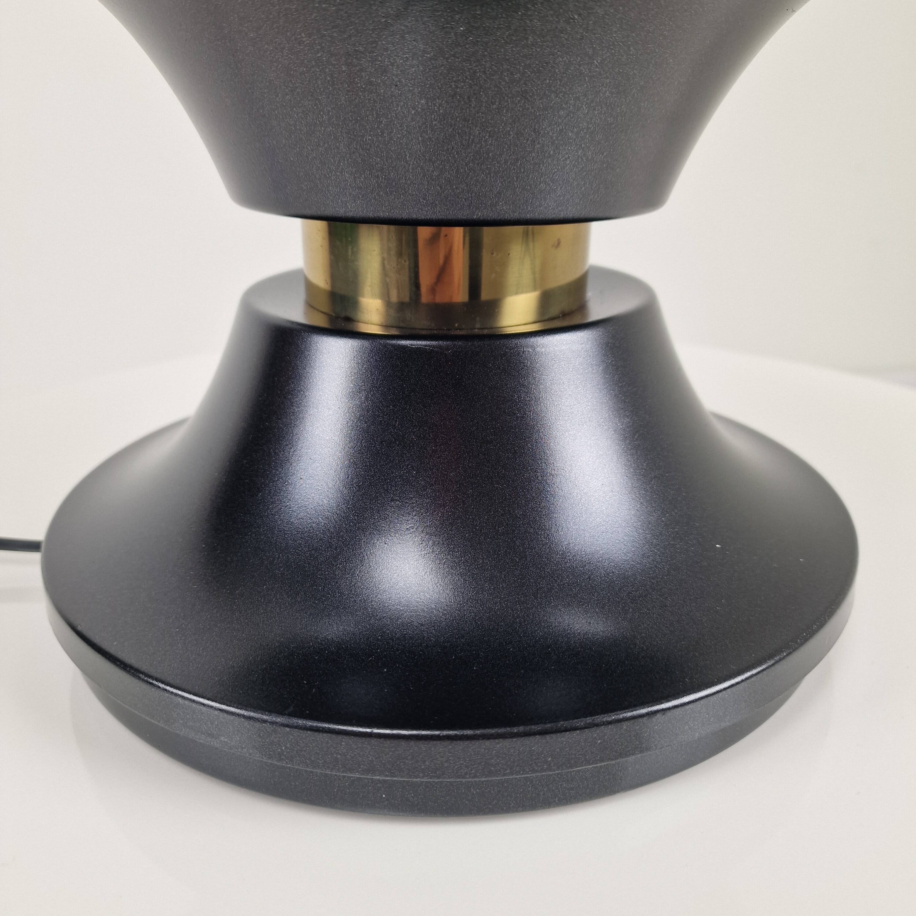Lampe de table ou de plafond italienne attribuée à Pia Guidetti Crippa pour Lumi
