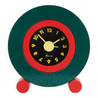 George Sowden & Nathalie du Pasquier Table Clock for Neos of Lorenz Italy 1980s