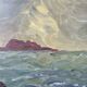 Sea oil paint 46 x 54 cm
