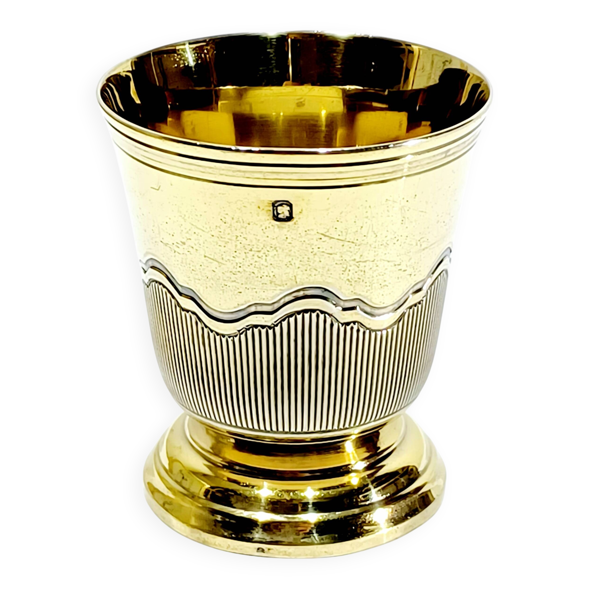 Christofle - Vermeil Egg Cup