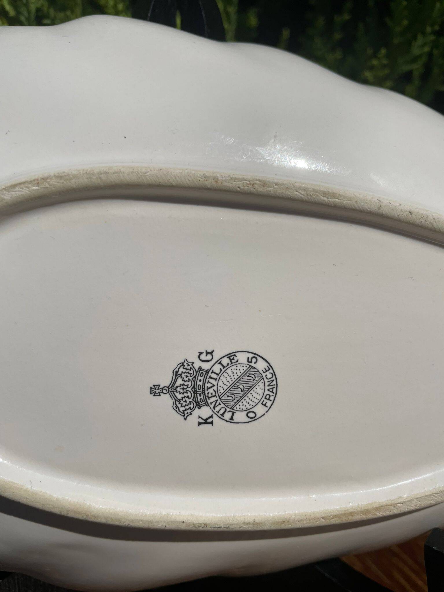 Lunéville porcelain (street lamp series)