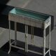 Painted metal planter on a stand, Art of Vintage, 1920s