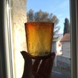 Series 6 glasses old yellow-orange