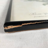 Set of six framed reproductions of roses, illustrations by P.J Dreaded