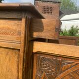Art Deco Oak Sideboard