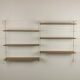 Etagère modulable métal et bois