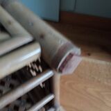 Cache pot large square bamboo