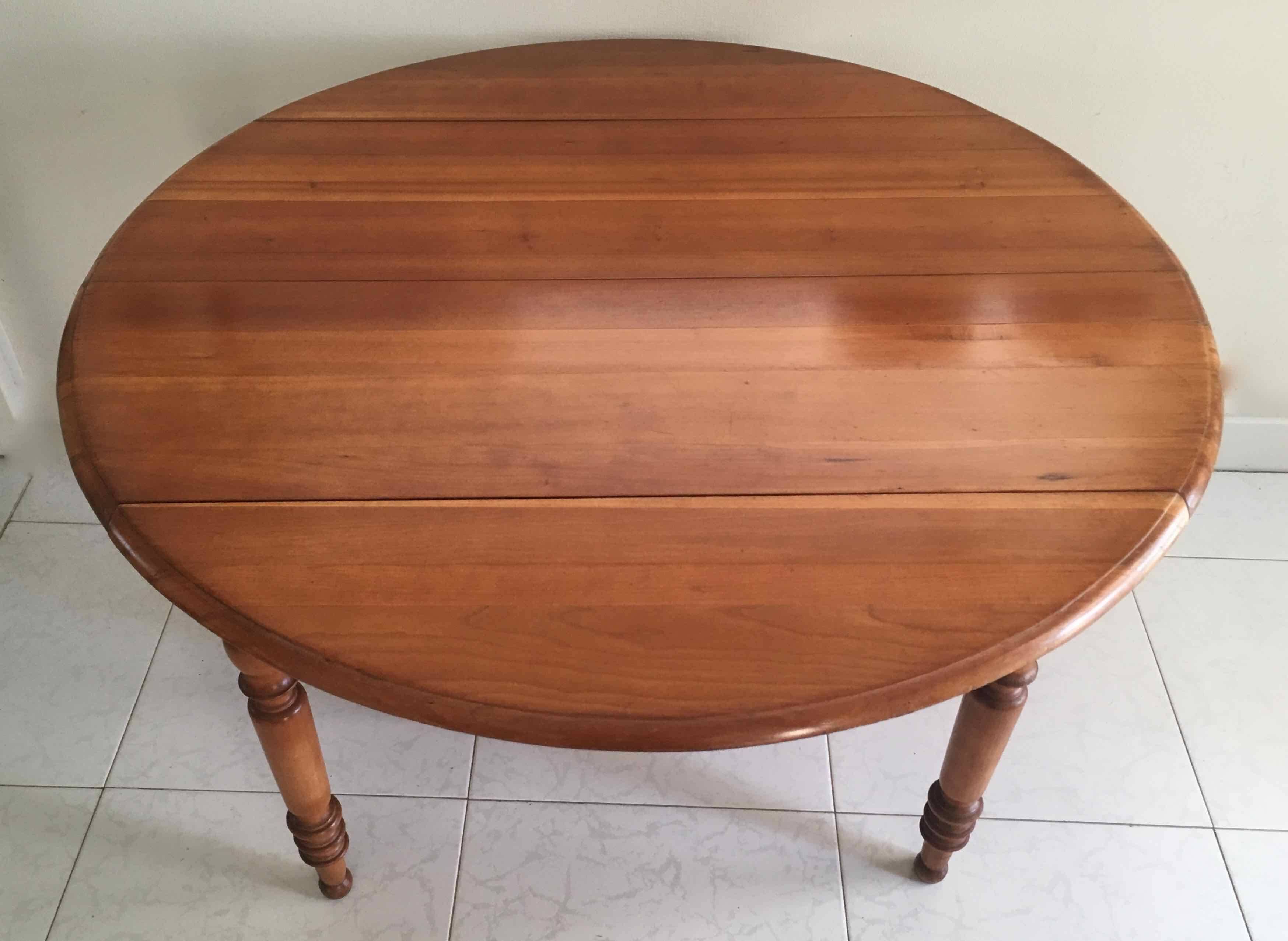 Round modular cabinetmaker's table 1970-80