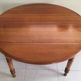 Round modular cabinetmaker's table 1970-80