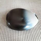 Vase plat vintage signé