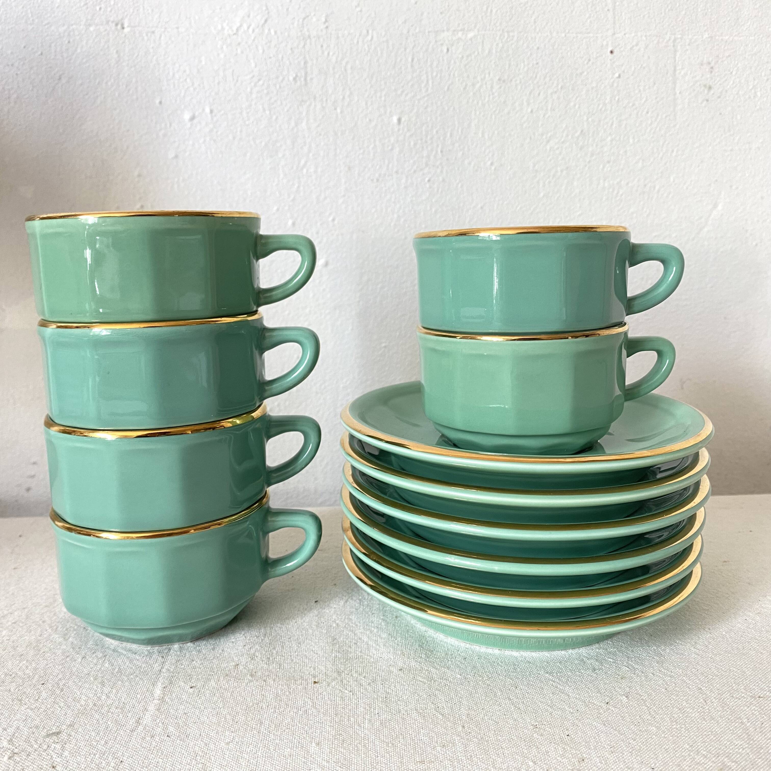 Apilco Yves Deshoulières bistro cups
