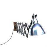 Lamp 1930 accordion scissors france mazda 1930