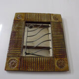Robert Chiazzo ceramic mirror 28x24cm