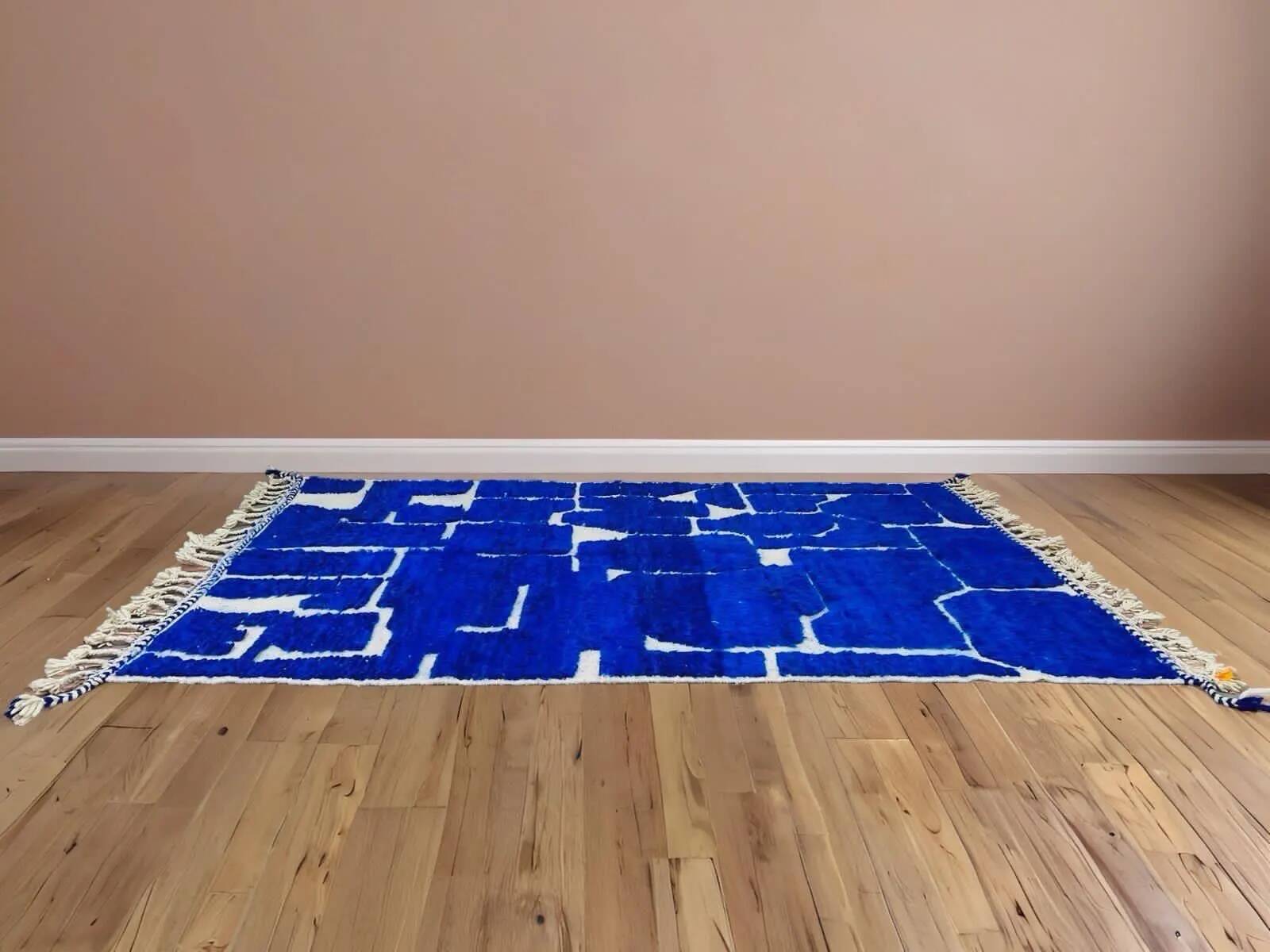 Traditional handmade wool rug 3 x 2 m