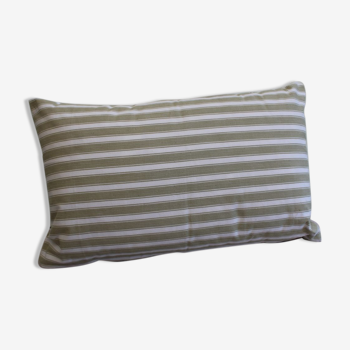 Striped cushion