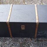 Malle cabine en bois 1,12 m
