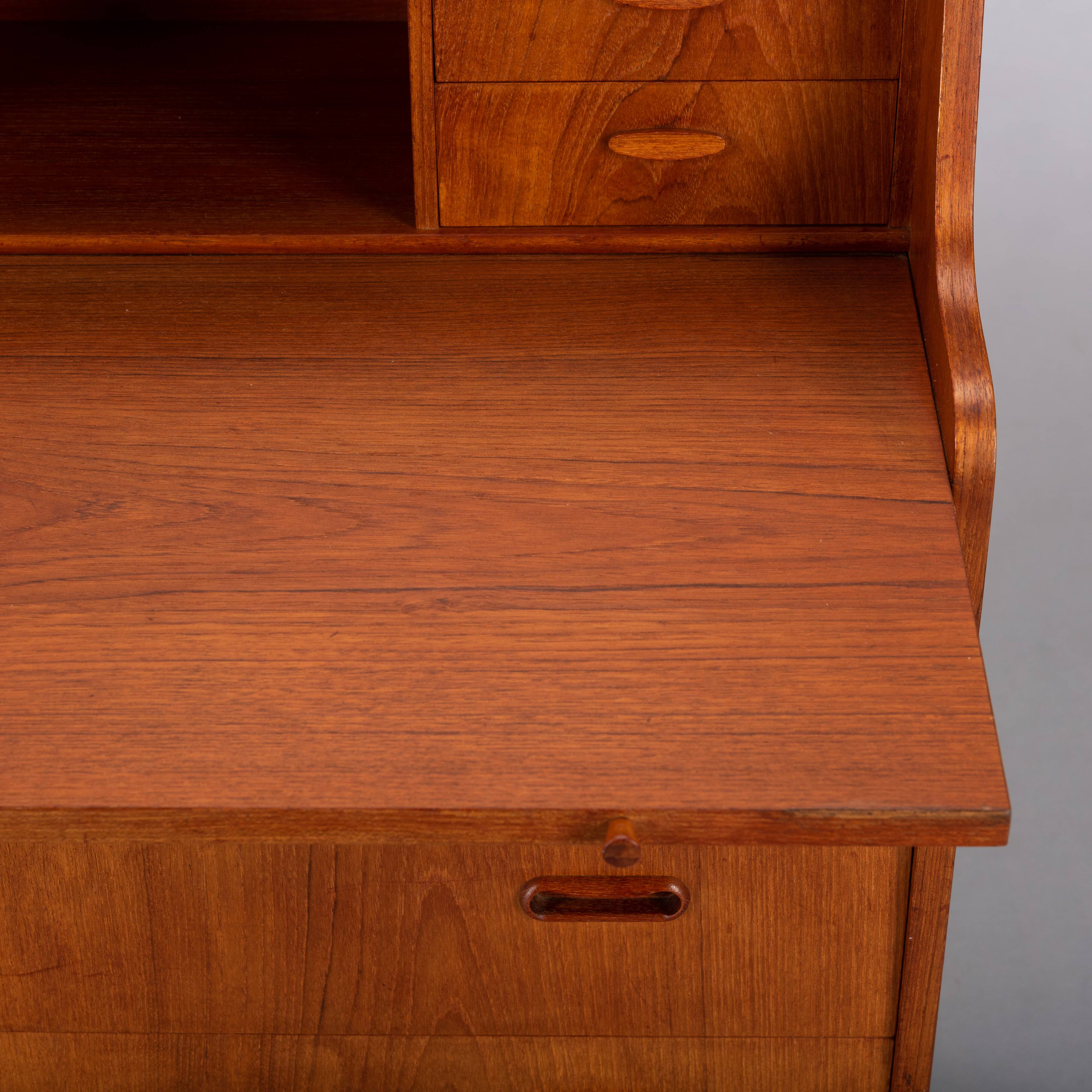 Mid-century danish teak secretaire from Storgaard Nielsens Møbelfabrik, 1960s