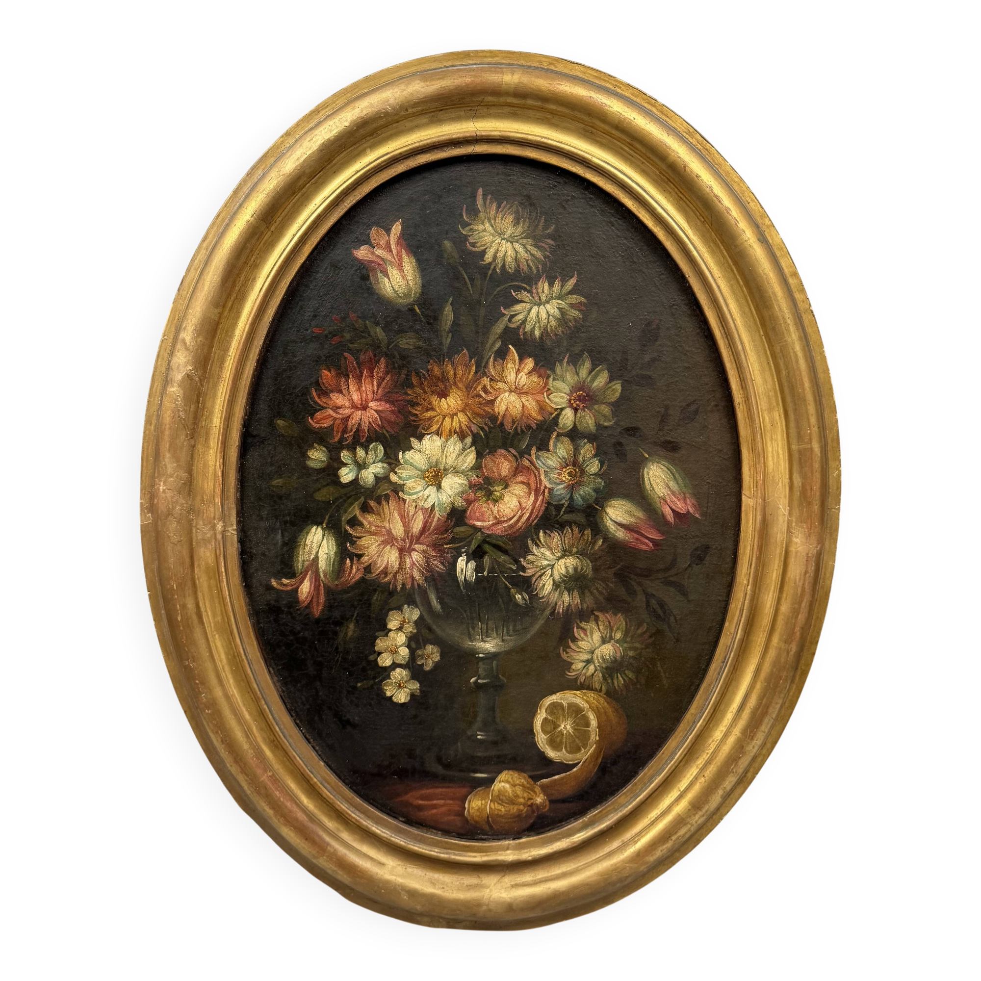 Bouquet de fleurs, XIXème siècle