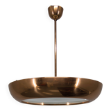 Bauhaus / Functionalist Copper Chandelier UFO, 1930s