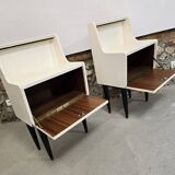 Paire de tables de chevet