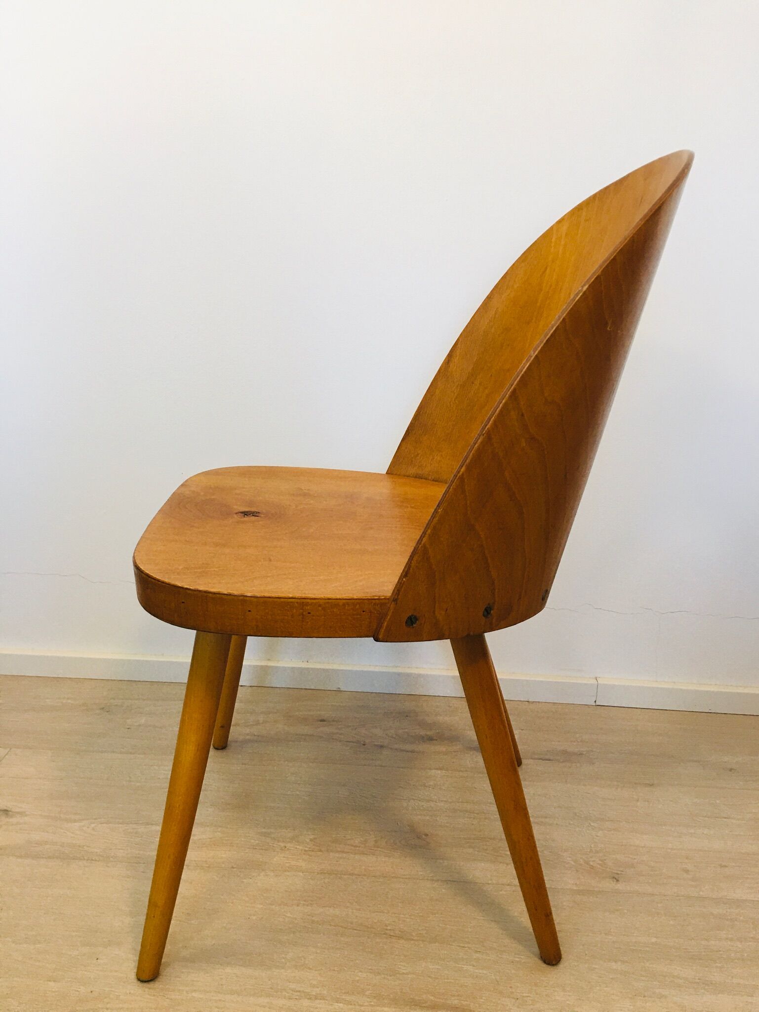 Wooden Chair from Antonin Suman 1960s