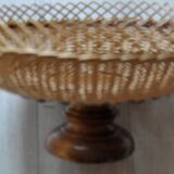 Wicker compote bowl