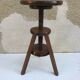 Adjustable tripod stool from the 70s