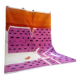 Tapis style Azilal violet - tapis coloré - tapis marocain fait main - 286x210 cm