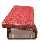 Vintage velvet bench/daybed,1960