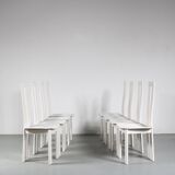 Chaises de salle à manger des années 1980 par Pietro Costantini pour Ello, Italie