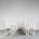 1980s Dining chairs by Pietro Costantini for Ello, Italy