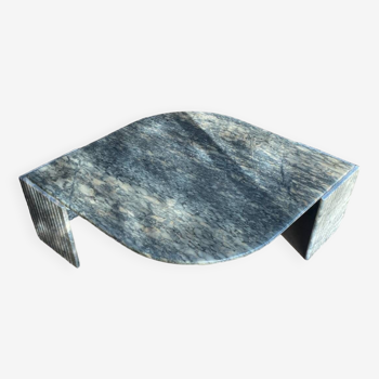 Roche Bobois marble leaf coffee table from the 70s