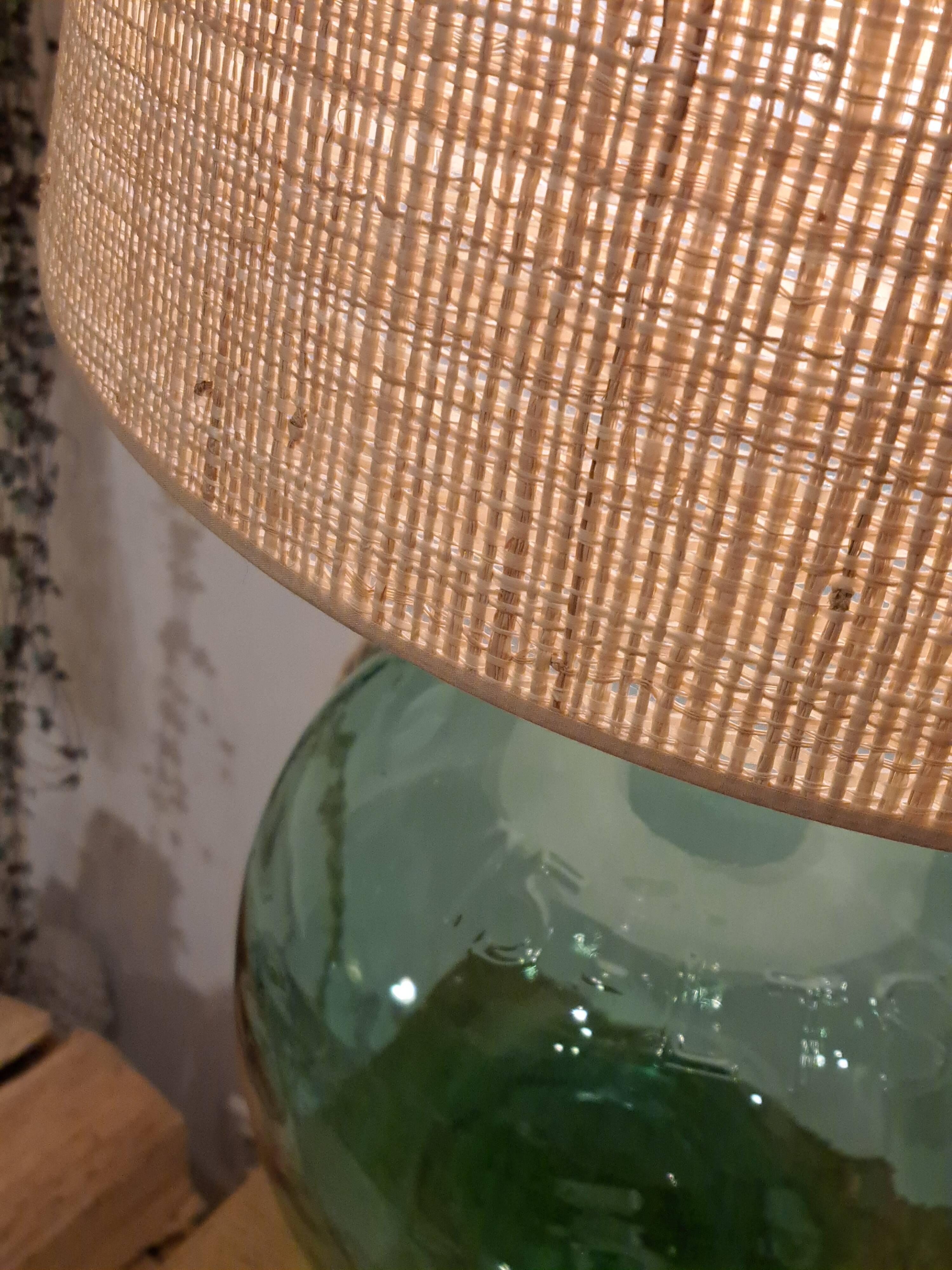 Lampe dame Jeanne vintage