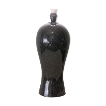 Pied de lampe en céramique, Porcelaine de Bruxelles, 1980 Belgique